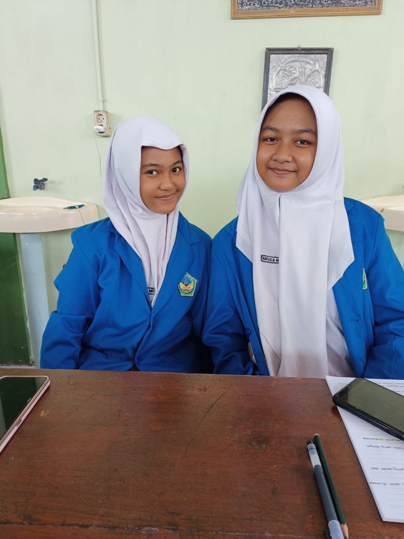 Duet Kaylila dan Talitha di Ajang KSM 2023 Cabang Matematika