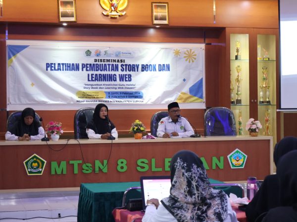 MTsN 8 Sleman Jadi Tuan Rumah MGMP Bahasa Inggris MTs se-Kabupaten Sleman