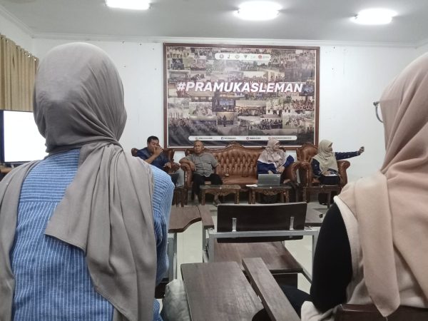 Peserta Jamnas Ikuti Pembekalan di Graha Pramuka Sleman, Siswa MTsN 8 Sleman Turut Berpartisipasi