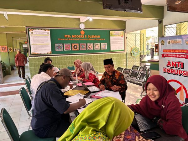 Hari Terakhir PMBM MTsN 8 Sleman, Animo Masyarakat Tinggi