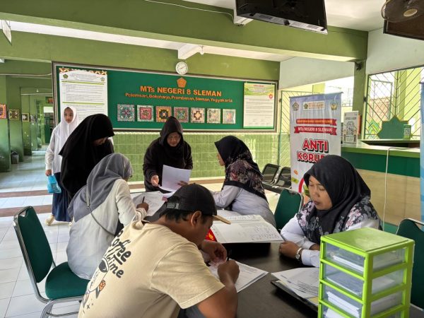 Umumkan Hasil PMBM Jalur Unggulan, MTsN 8 Sleman Jadwalkan Tahap Lapor Diri