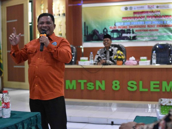 Gandeng FKUB Kabupaten Sleman, MTsN 8 Sleman Gelar Pembinaan Moderasi Beragama