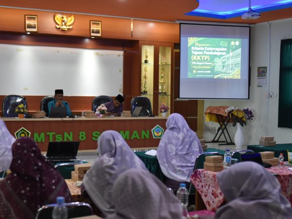 MTsN 8 Sleman Rumuskan KKTP Tahun Ajaran 2026/2027 untuk Perkuat Mutu Pembelajaran