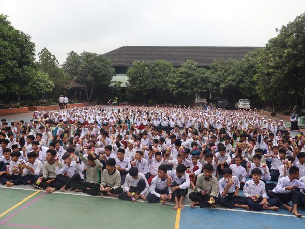Program School to School Bonita 2026 Sambangi MTsN 8 Sleman, Murid Antusias Ikuti Kegiatan