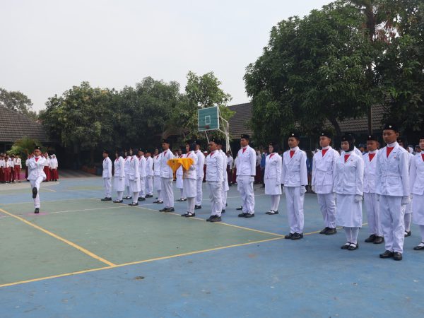 Latihan Intensif Berbuah Sukses, Paskibra MTsN 8 Sleman Tampil Gemilang di HUT RI