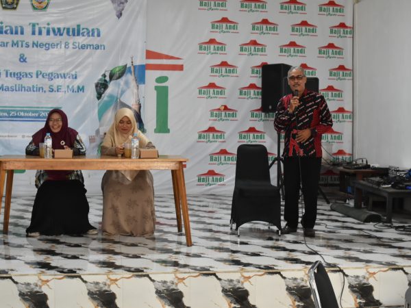 Komite MTsN 8 Sleman Apresiasi Pengajian Triwulan sebagai Penguat Silaturahmi dan Kebersamaan
