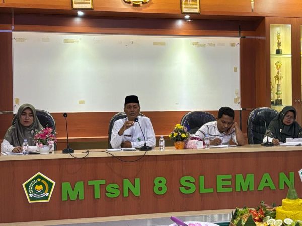 MTsN 8 Sleman Gelar Rakor, Matangkan Persiapan PKKM, ZI, dan Evaluasi Program
